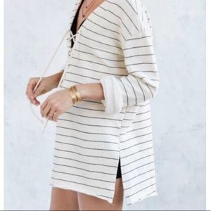 Truly Madly Deeply striped pullover, Size S